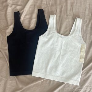 Ribbed Seamless Tanks (set)